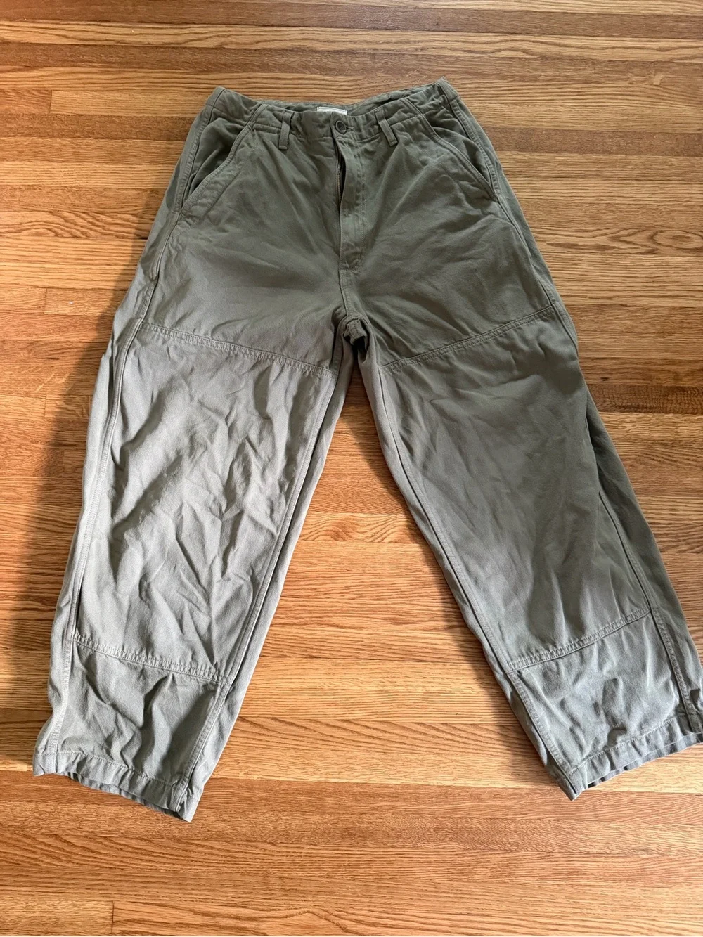 OZMA Jardin Pants in Algae Green - Picture 2 of 9